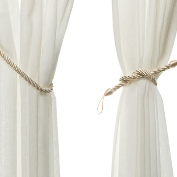 Rope Curtain Tiebacks (Pair)