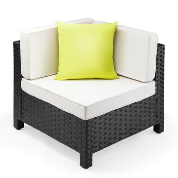 1pc Sofa Outdoor Furniture Setting -Corner Garden Lounge Chair